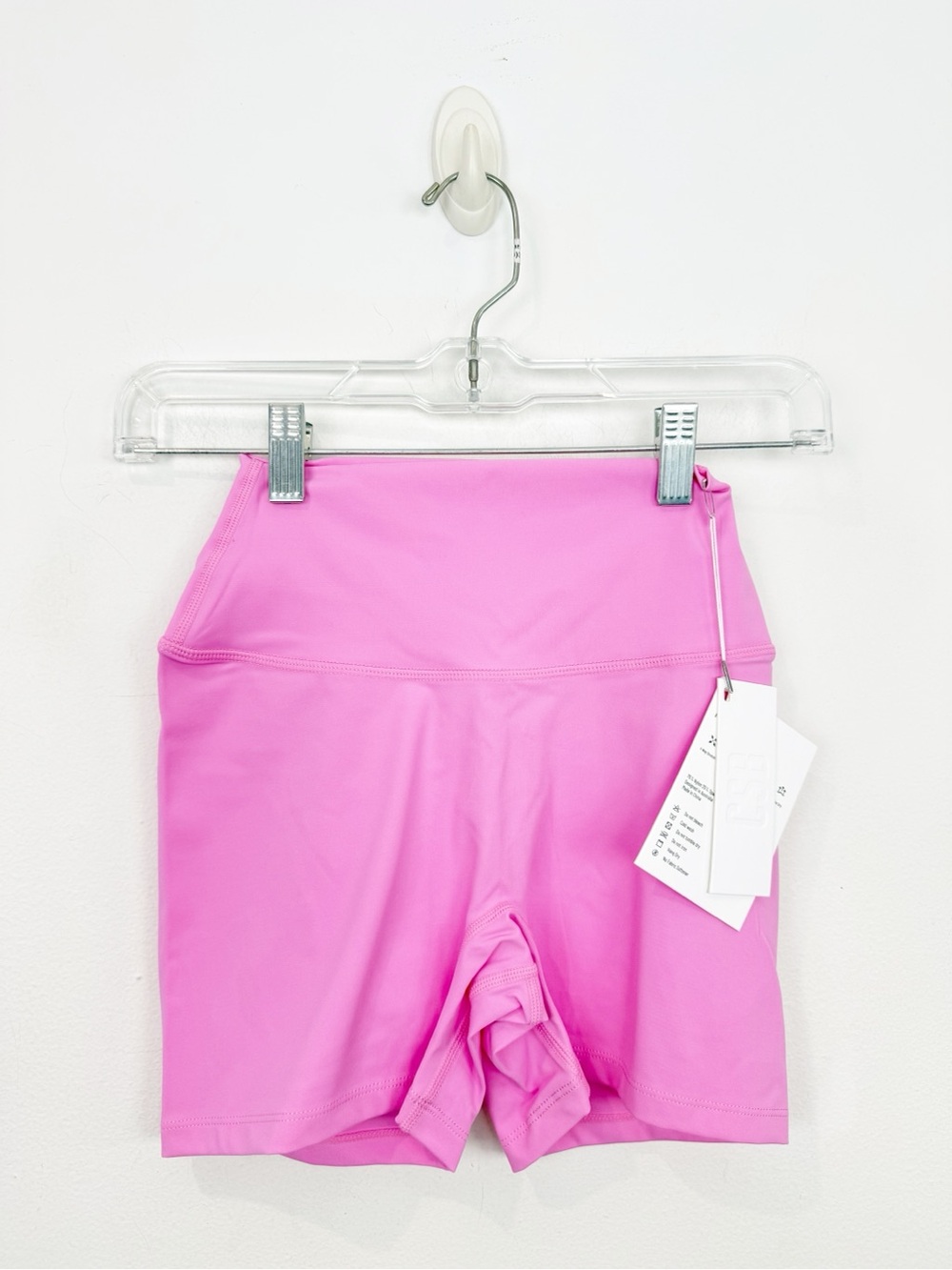 CSB Crop Shop Boutique Freedom Shorts Crush Pink Size Small NWT